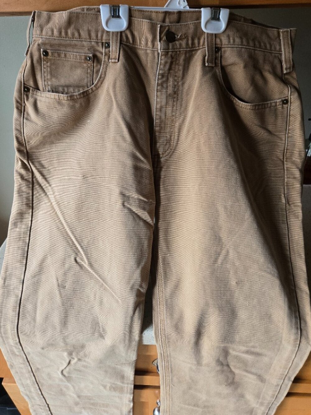 Carhartt 5 pocket non-insulated 36 x 34